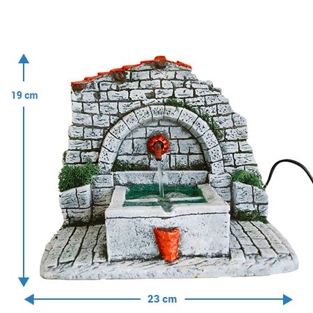 104 Lavoir 1 (eau) - Crèche décor Provence